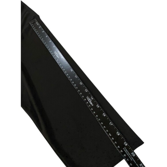 Cato Plus Sz 26/28 Black Asymmetric Sheer Hem Blouse 3/4 Sleeve Stretch Top NWT - Picture 9 of 12